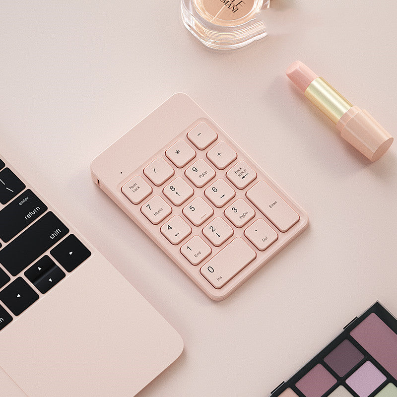 Pavé numérique Bluetooth sans fil – Compatible Mac & PC, rechargeable, design minimaliste