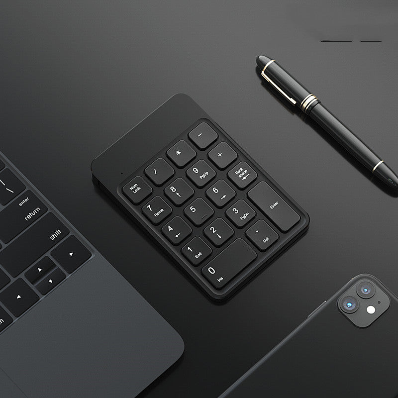 Pavé numérique Bluetooth sans fil – Compatible Mac & PC, rechargeable, design minimaliste