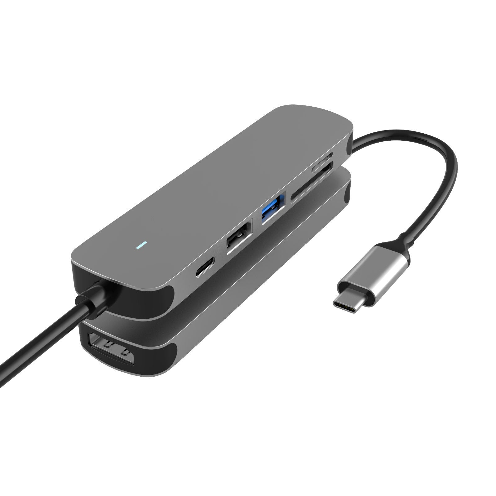 Hub USB-C multiport HDMI – Docking station pour MacBook et PC, jusqu'à 15-en-1
