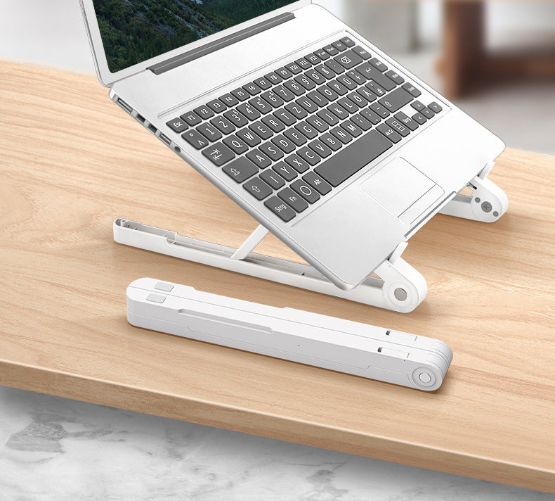 Support laptop pliable réglable – Rehausseur portable léger pour MacBook et PC