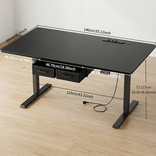 Bureau Assis-Debout Électrique 72-117cm | AccessoiresBureau