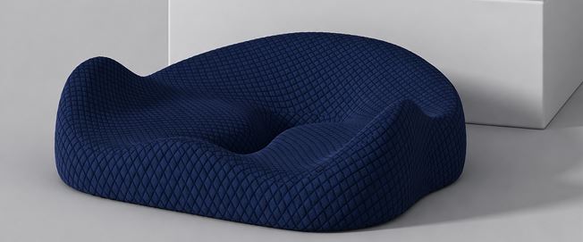 Coussin Lombaire Ergonomique pour Chaise de Bureau – Duo Assise & Dossier