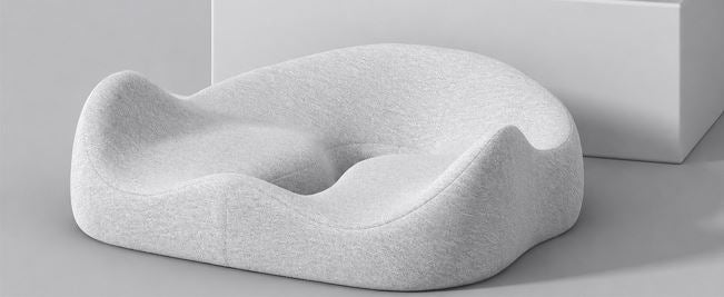 Coussin Lombaire Ergonomique pour Chaise de Bureau – Duo Assise & Dossier
