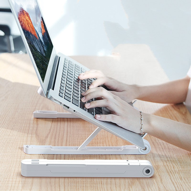 Support laptop pliable réglable – Rehausseur portable léger pour MacBook et PC