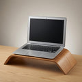 Support laptop bois bambou – Rehausseur stable et élégant pour MacBook et PC portable