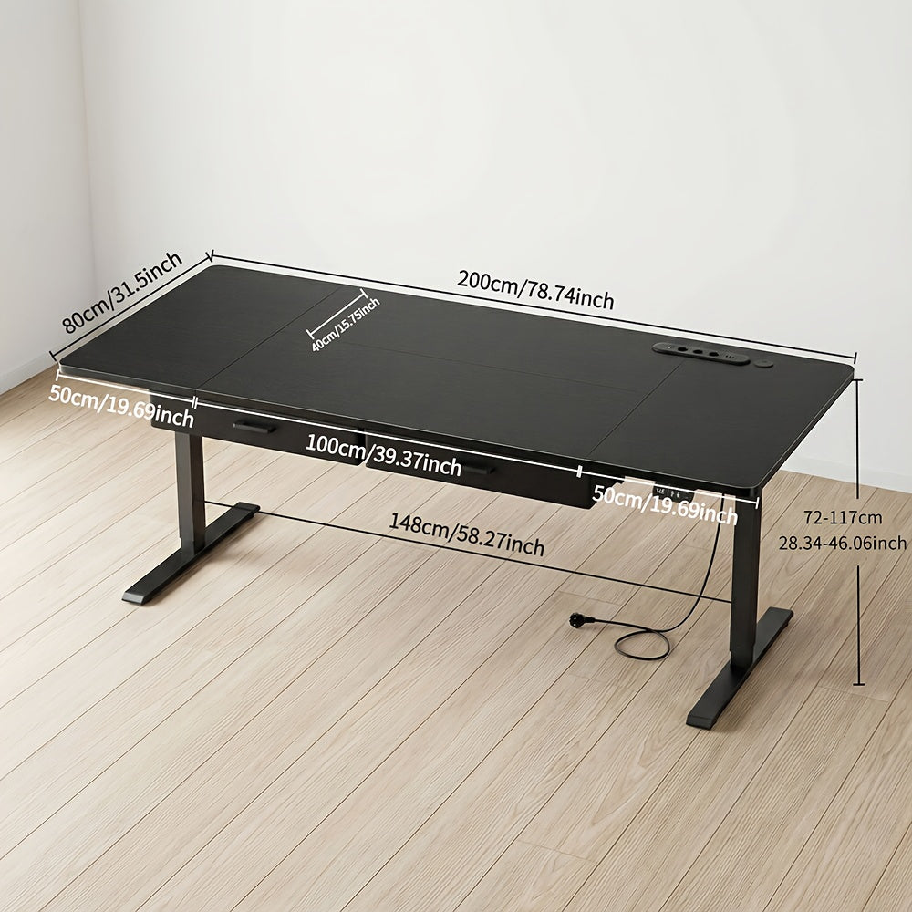 Bureau Assis-Debout Électrique 72-117cm | AccessoiresBureau